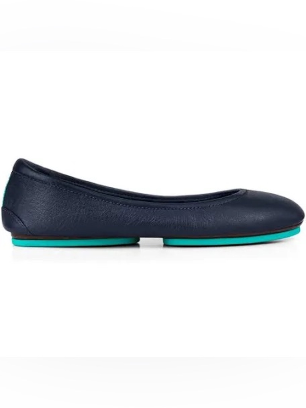 Tieks by Gavrieli California Navy Leather ballet flats